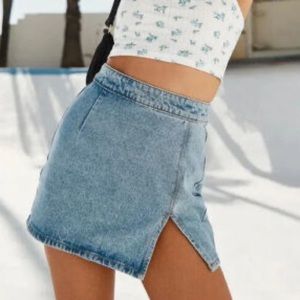 Princess Polly Lioness Denim Skirt